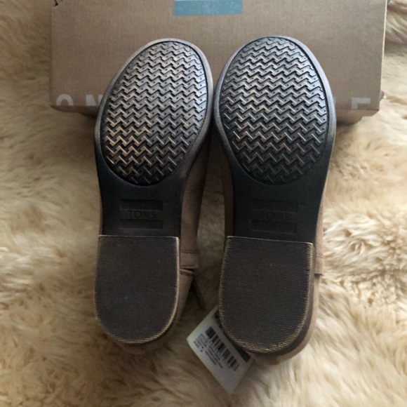 NWT Toms Deia Boots toffee suede wool - Picture 7 of 7